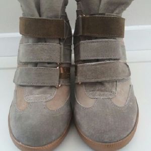 BCBG wedge sneakers